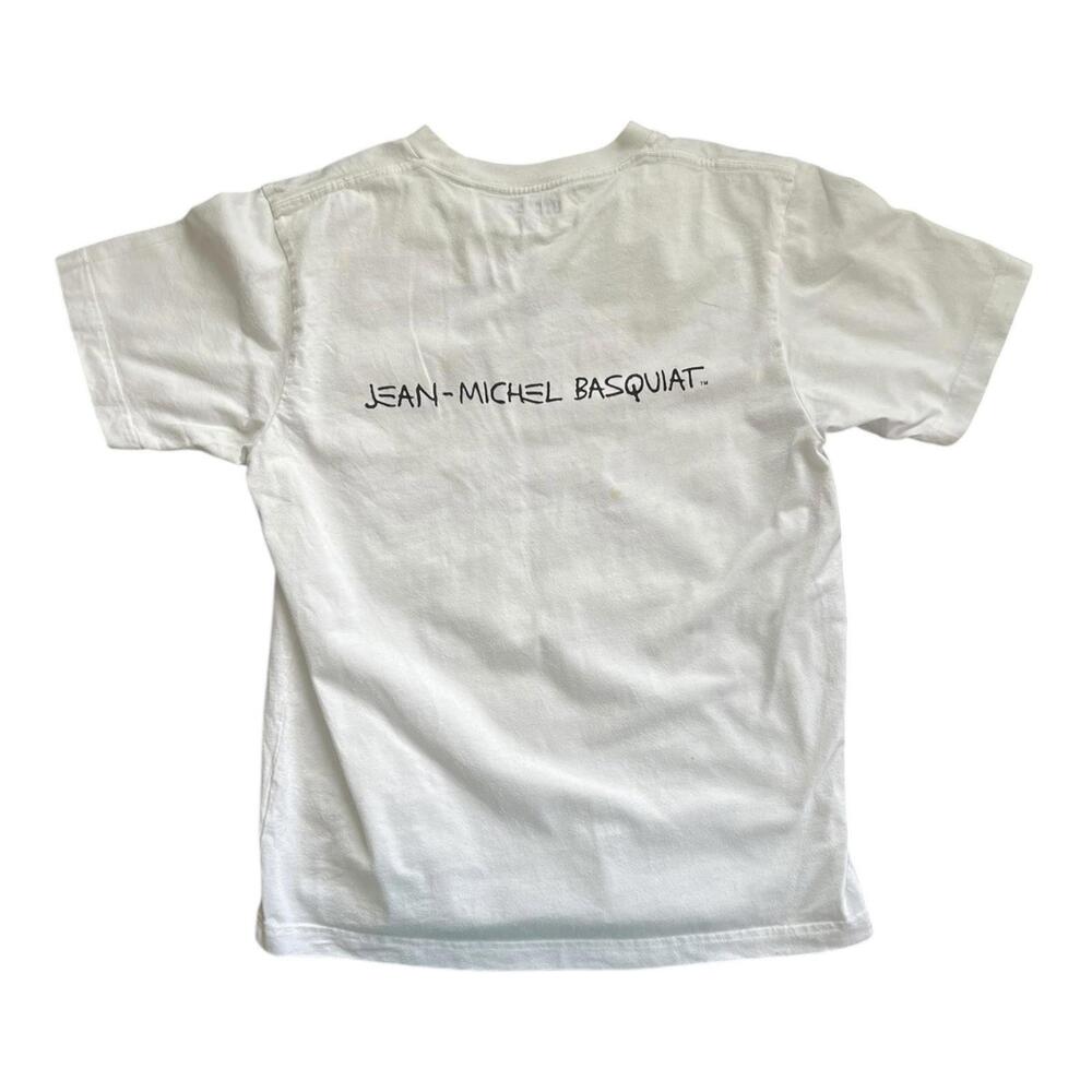 Uniqulo UT Archive Jean-Michel Basquiat Embroidered Logo Men's T-Shirt Size XS - Picture 2 of 9